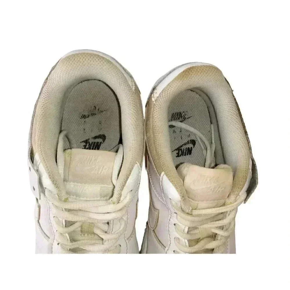 Nike AF1 Air Force 1 Low Women Sz 9.5 Triple White Athletic Comfort Sneaker - Picture 4 of 12